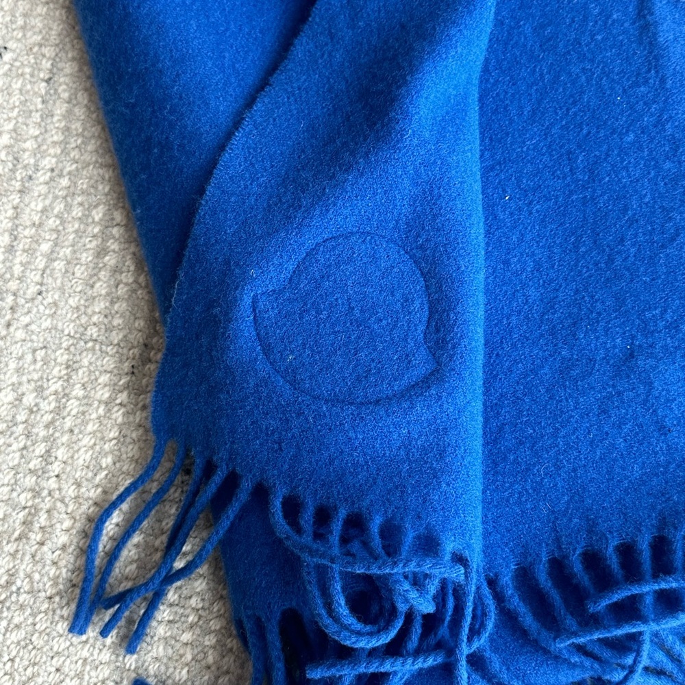 Moncler Blue Scarf